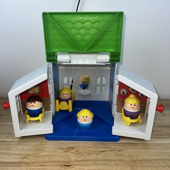 Little Tikes Toddle Tots Family House w/Original Box - Vintage 1986 USA 0680 - Picture 2 of 10